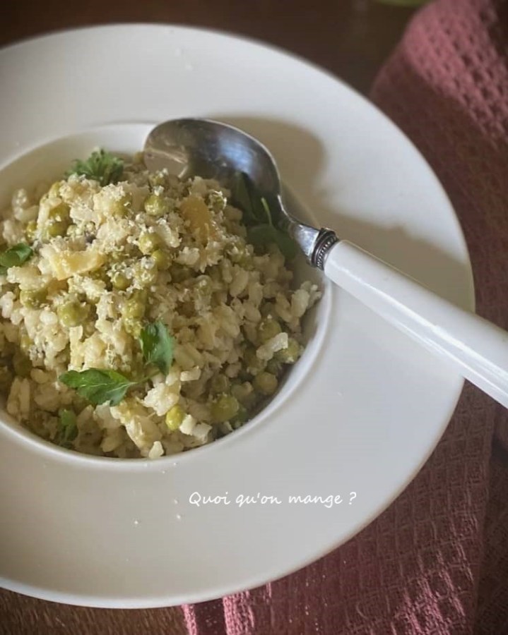 Risotto aux Petits Pois