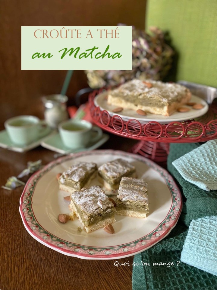 Une croûte à Thé… au Matcha comme à&nbsp;Quimper