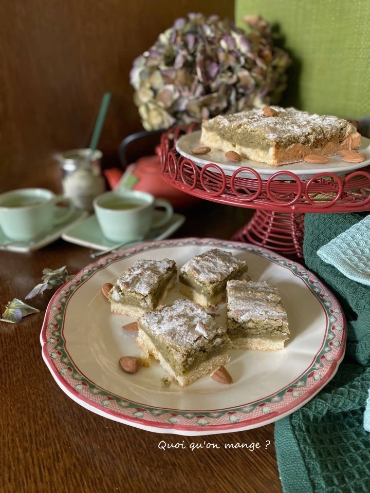 Croûte au Thé Matcha