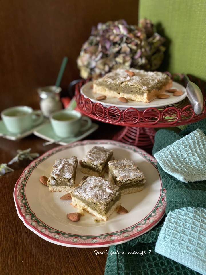 Croûte au Thé Matcha