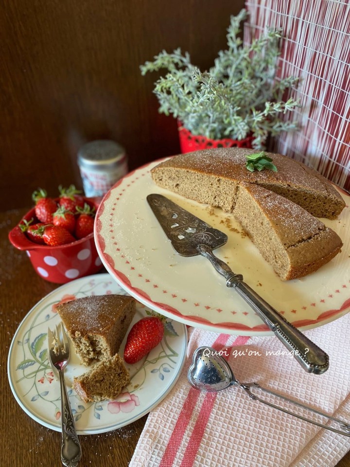 Gâteau au Yaourt de Soja et au Sarrasin