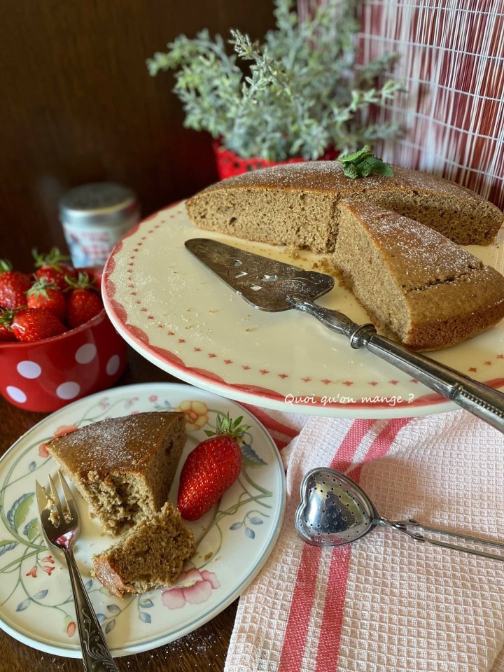 Gâteau au Yaourt de Soja et au Sarrasin