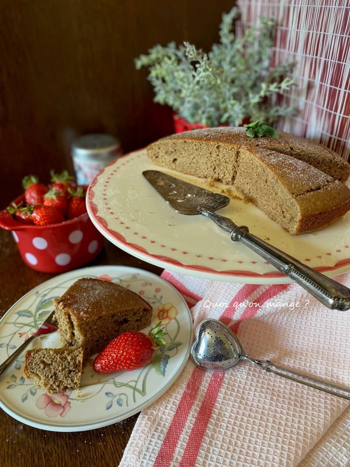 Gâteau au Yaourt de Soja et au Sarrasin