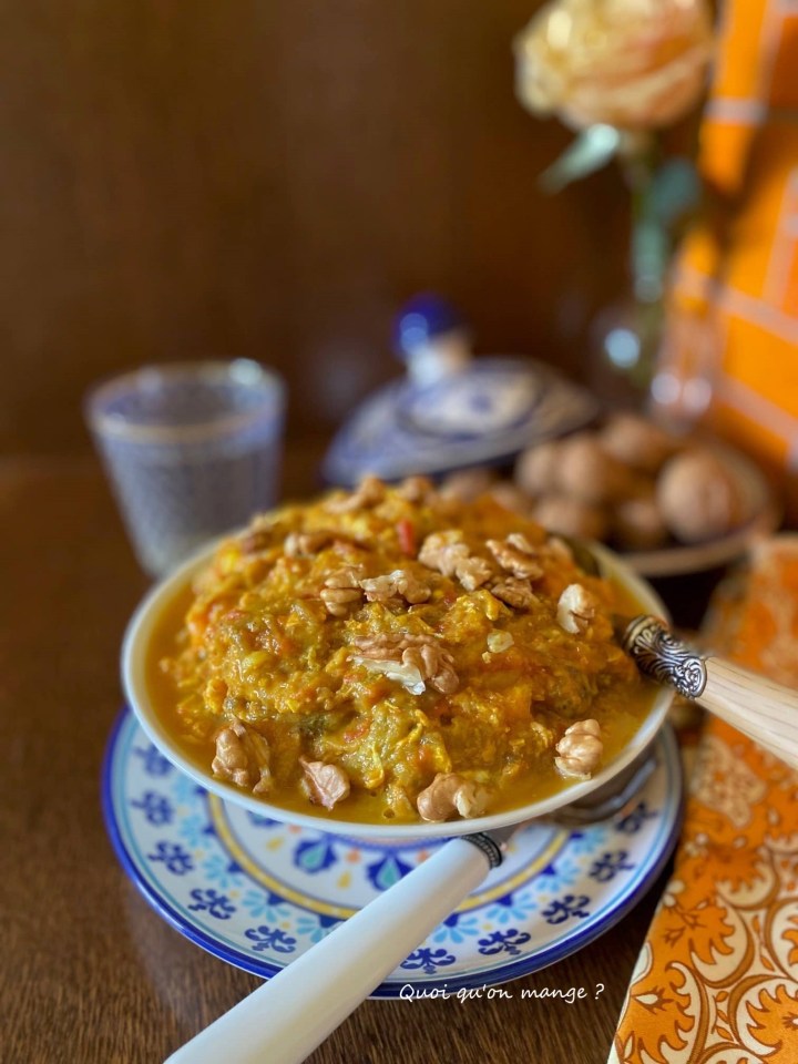 Mirza Ghasemi | Aubergines fumées à l'ail