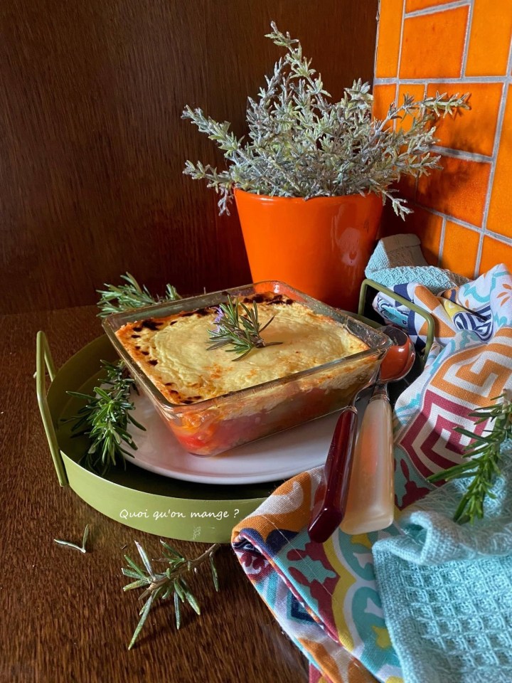 Briam, Gratin de Légumes Crème de Yaourt