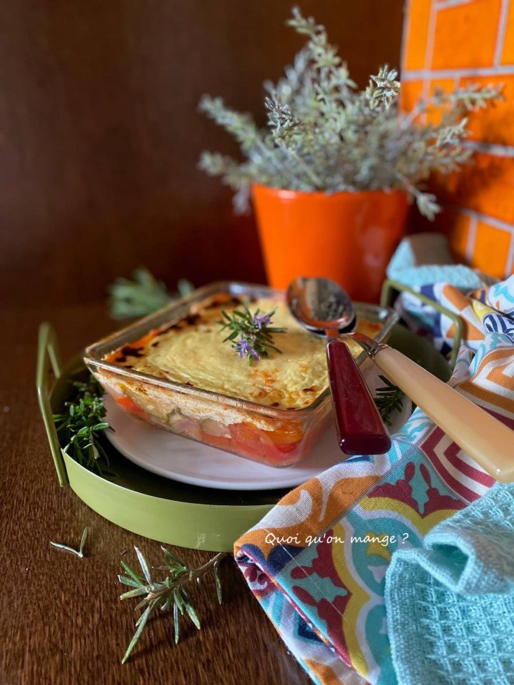 Briam, Gratin de Légumes Crème de Yaourt