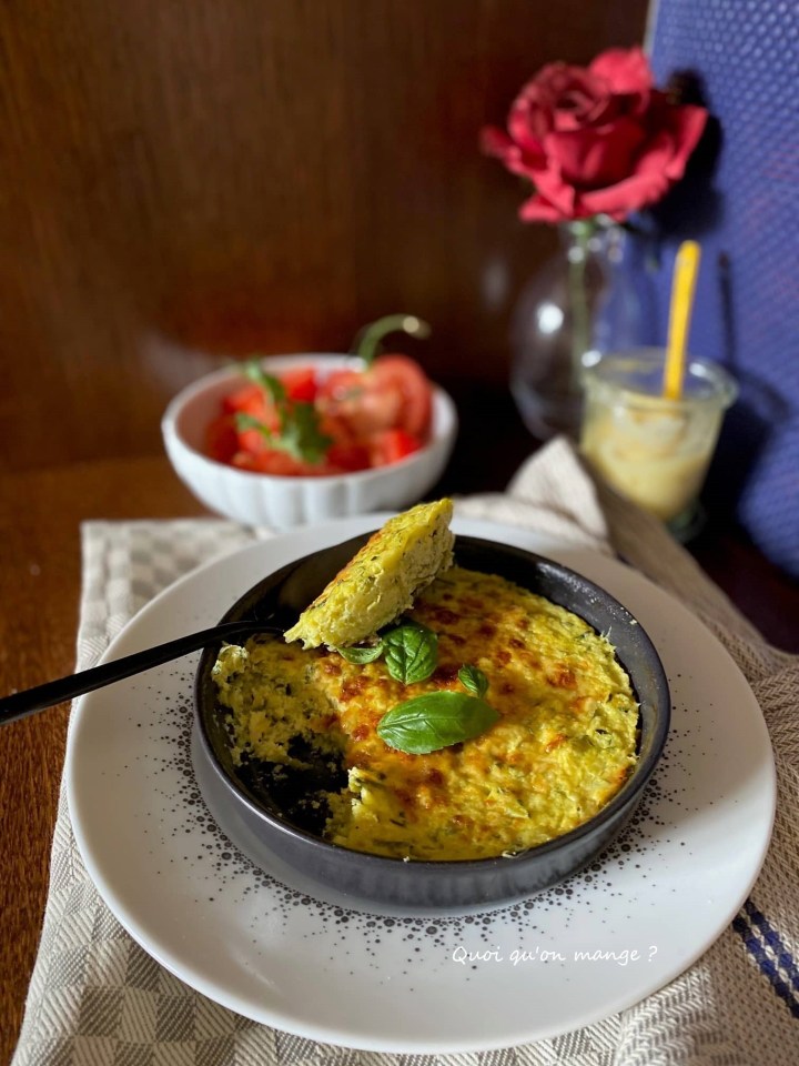 Gratin de Courgettes râpées