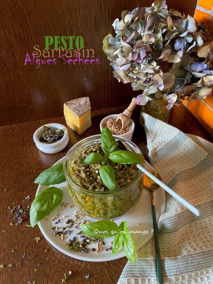 Pesto alla bretonnese au sarrasin et algues séchées – savoureux et aromatique notre préféré&nbsp;!