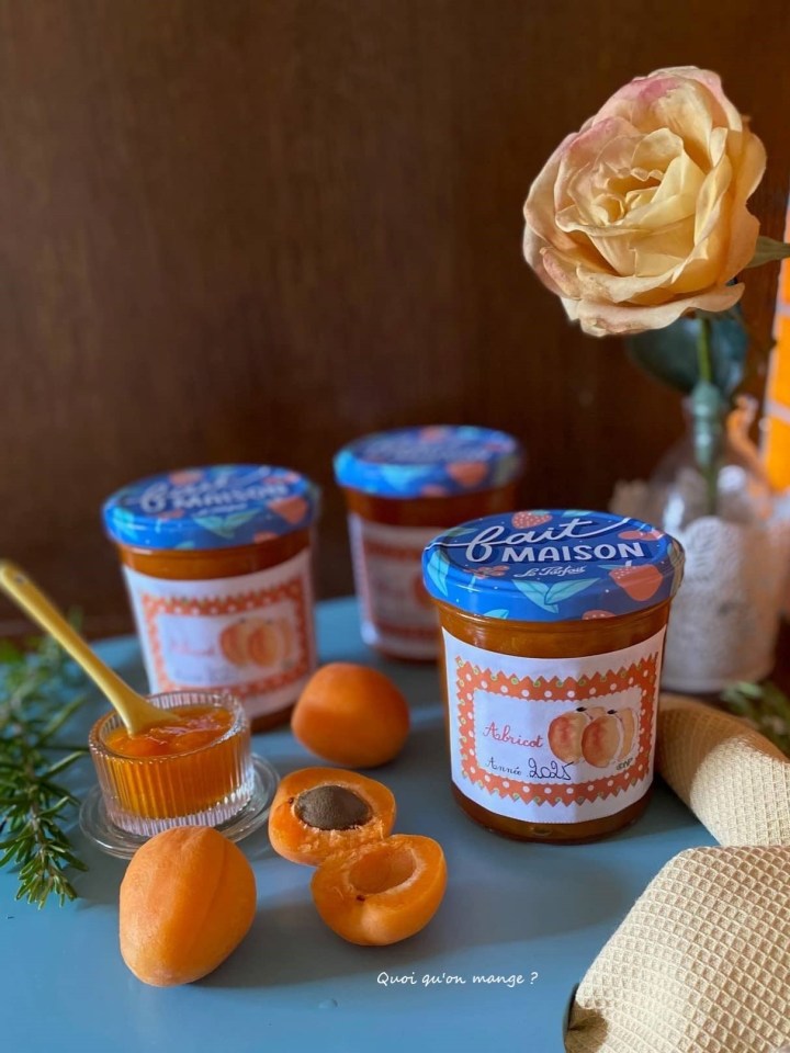Confiture d'Abricots Vanille et Miel de Romarin