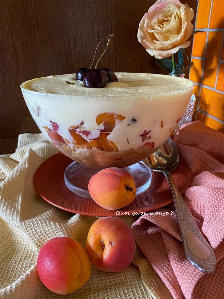 Comme un Tiramisù - Gâteau aux Fruits de Geneviève