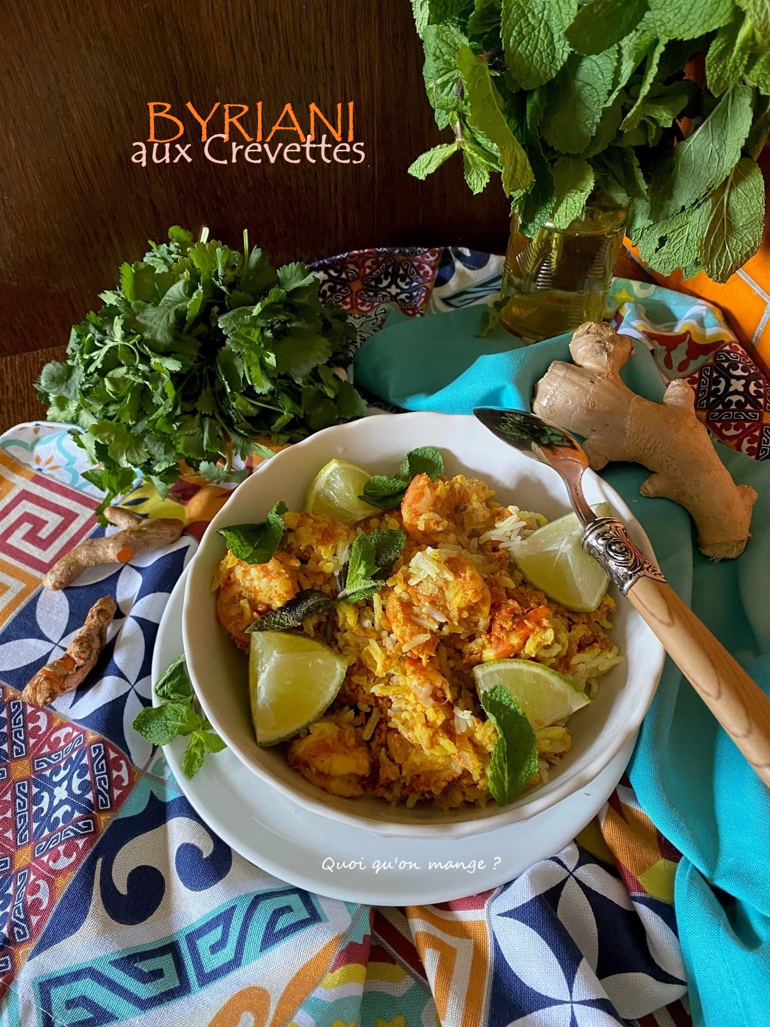 Byriani aux Crevettes – un délicieux voyage culinaire en&nbsp;Inde