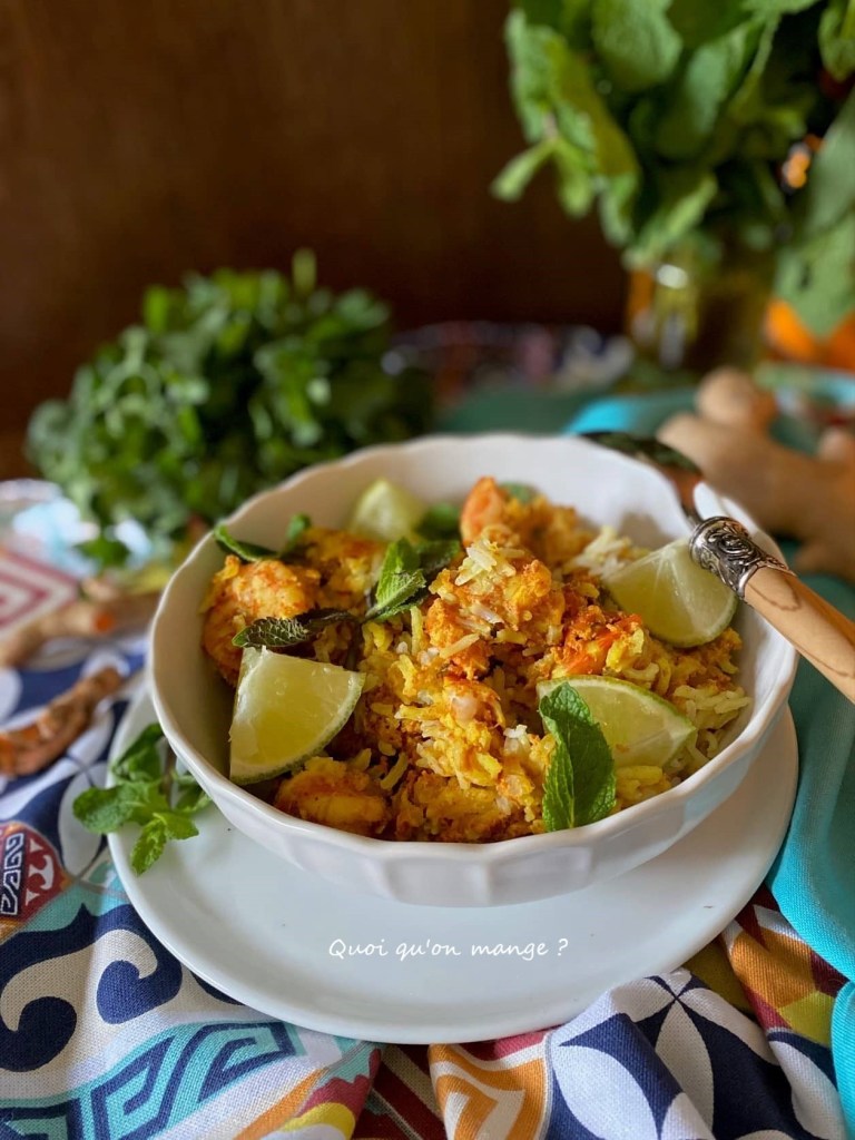 Byriani aux Crevettes