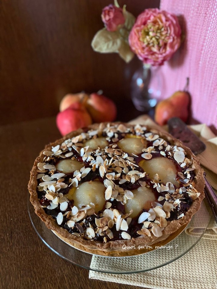 Tarte Gourmandes aux Poires Fraîches