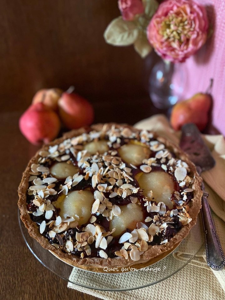 Tarte Gourmandes aux Poires Fraîches