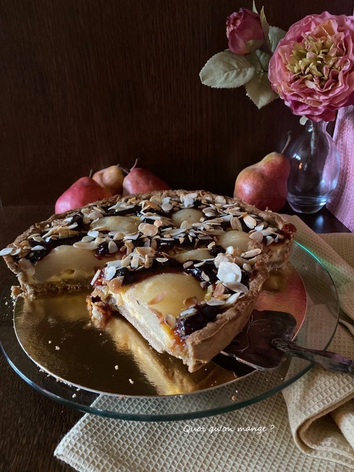 Tarte Gourmandes aux Poires Fraîches