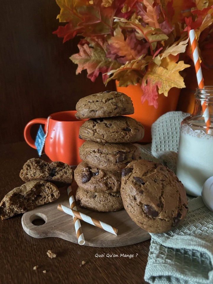 Cookies à la Cannelle & Chocolat 