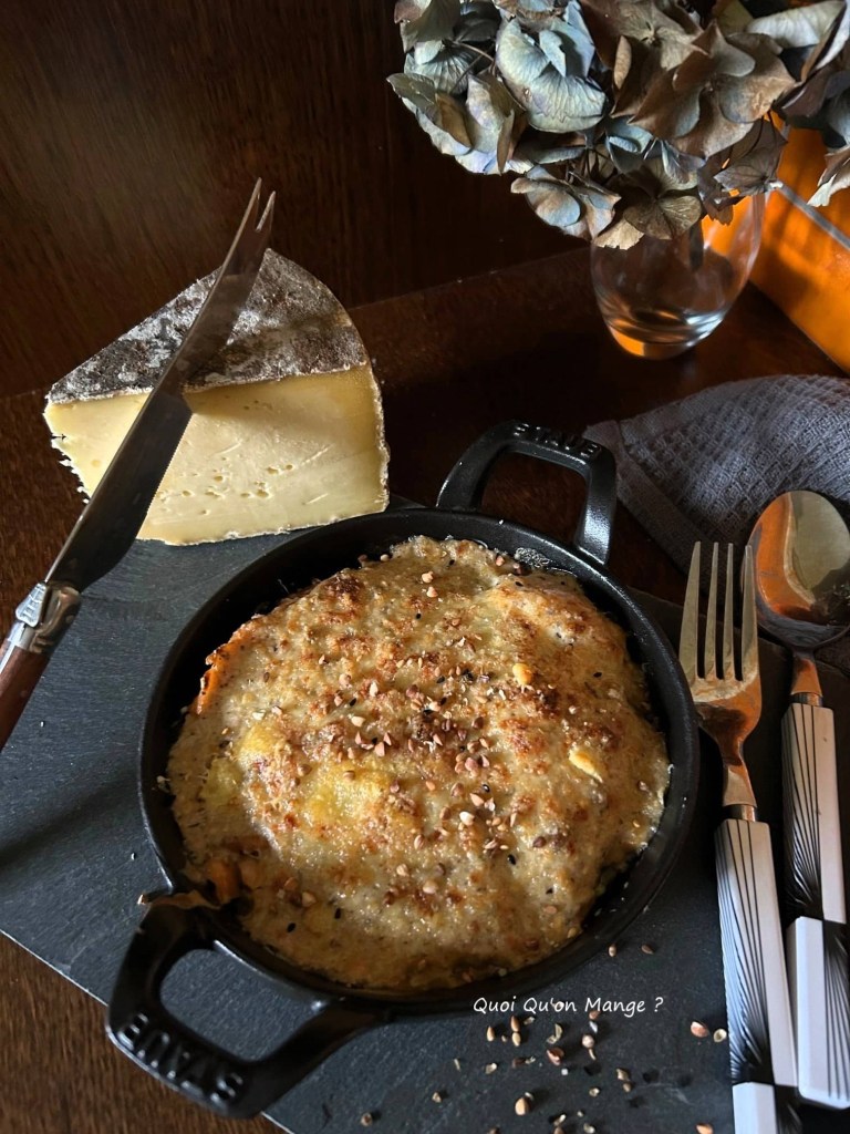 Gratin Endives Braisées - Béchamel au Sarrasin - Tomme Bretonne