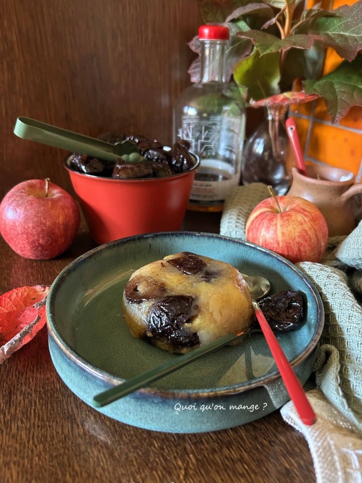 Timbale Pruneaux Pommes Cannelle & Sirop d'Erable