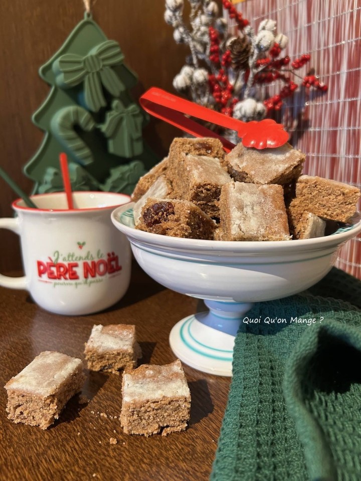 Bredele - Petits Pavés de Noël