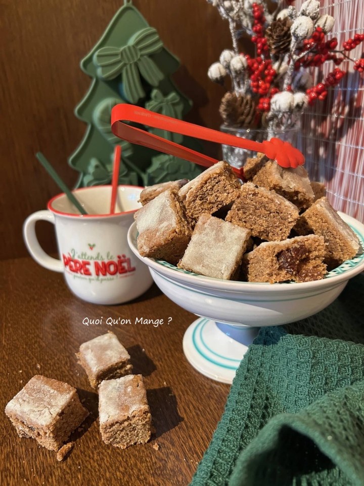 Bredele - Petits Pavés de Noël