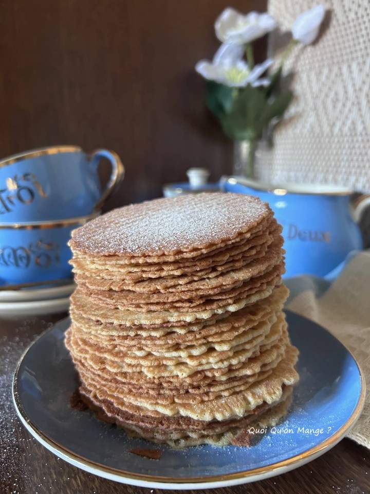 Gaufres Sèches - Gaufrettes du Nouvel An