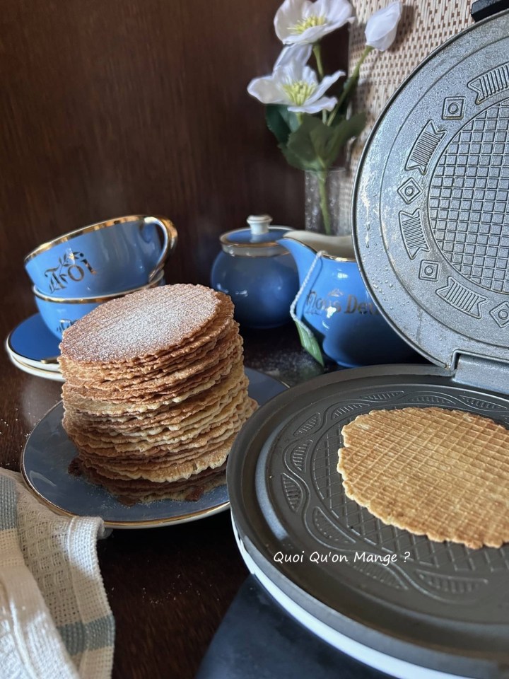 Gaufres Sèches - Gaufrettes du Nouvel An