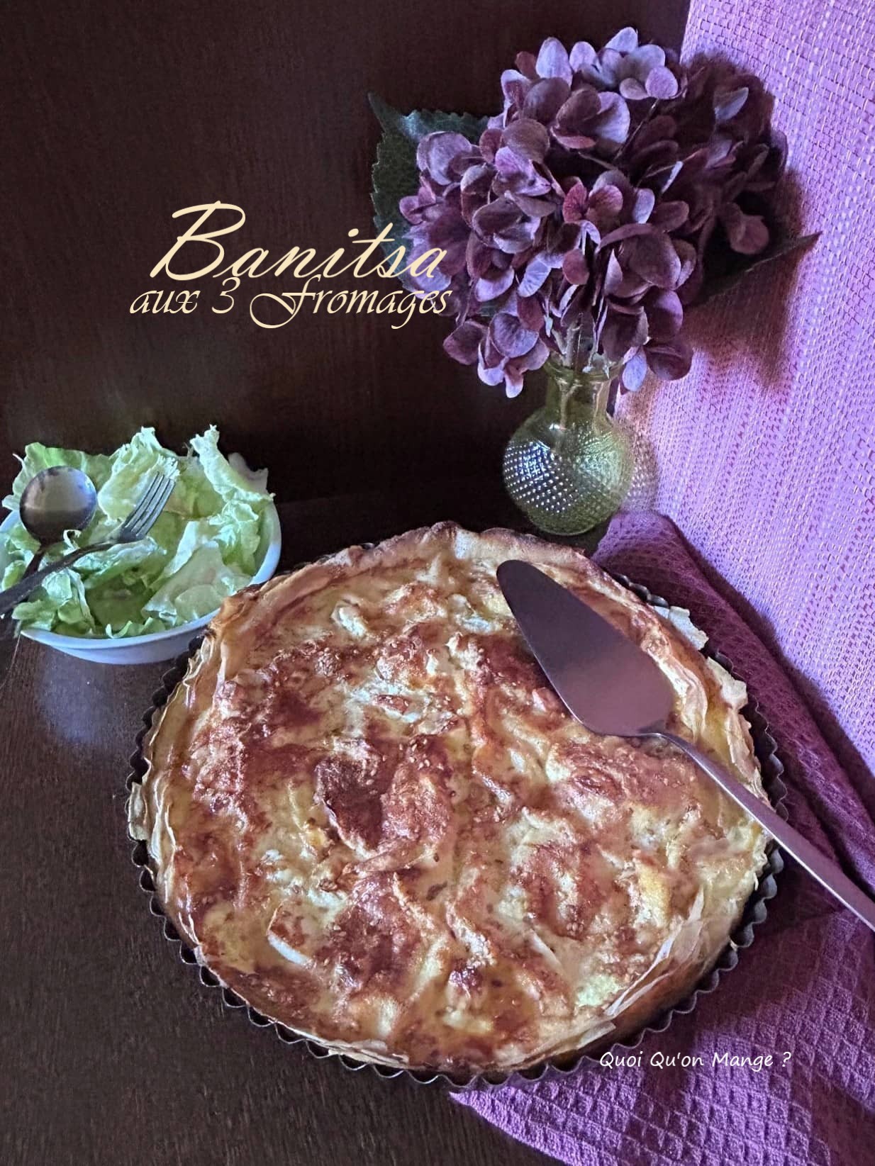 Banitsa Bulgare aux 3 fromages 
[pour changer de la&nbsp;quiche]