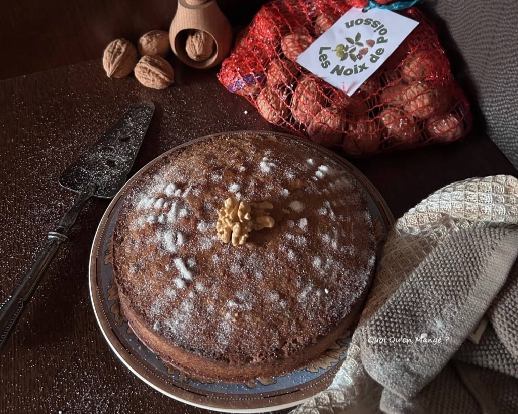 Gâteau Moelleux aux Noix