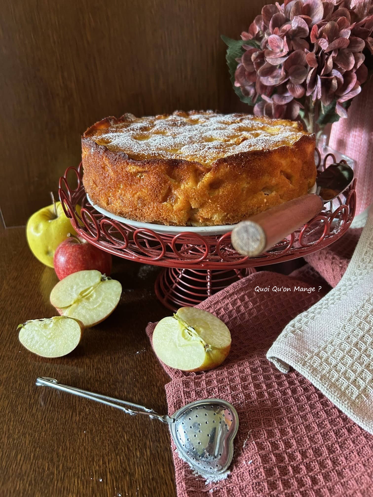 Gâteau Madeleine aux  Pommes à Compote
 [goûter réconfortant du dimanche&nbsp;]