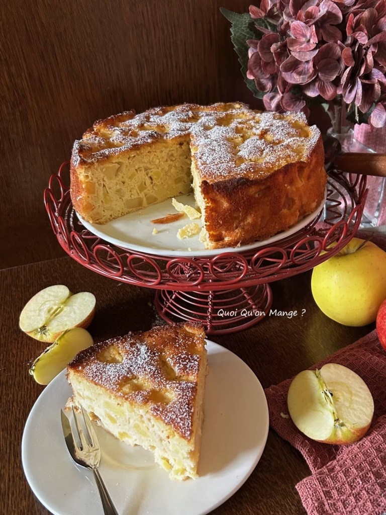 Gâteau Madeleine aux Pommes