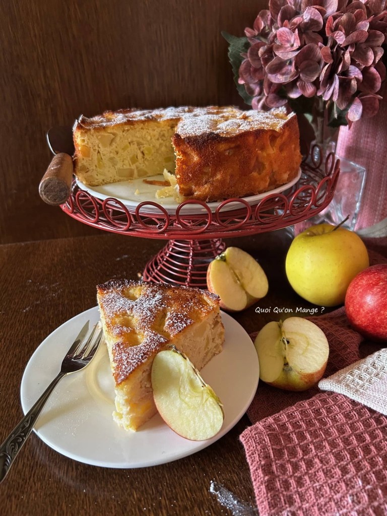 Gâteau Madeleine aux Pommes