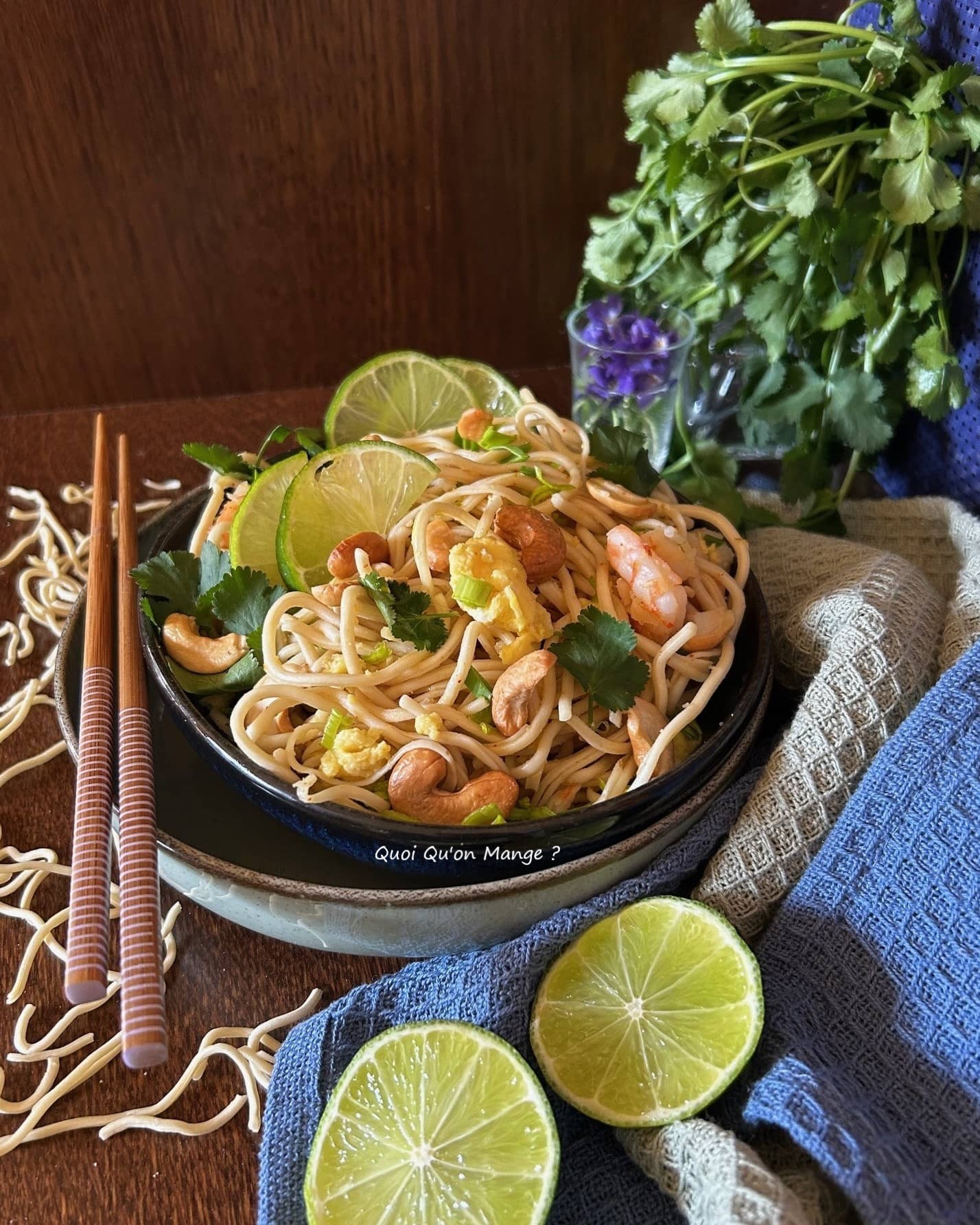 Comme un Pad Thaï aux Crevettes 
[ça vous dit&nbsp;!?]