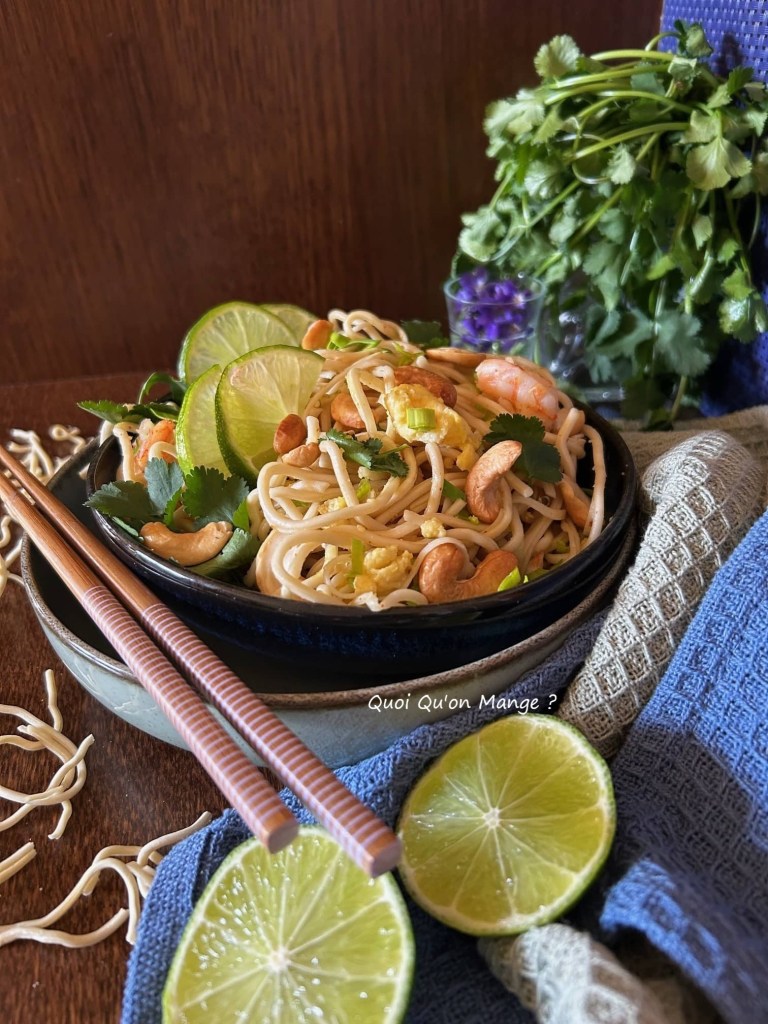 Pad Thaï aux Crevettes