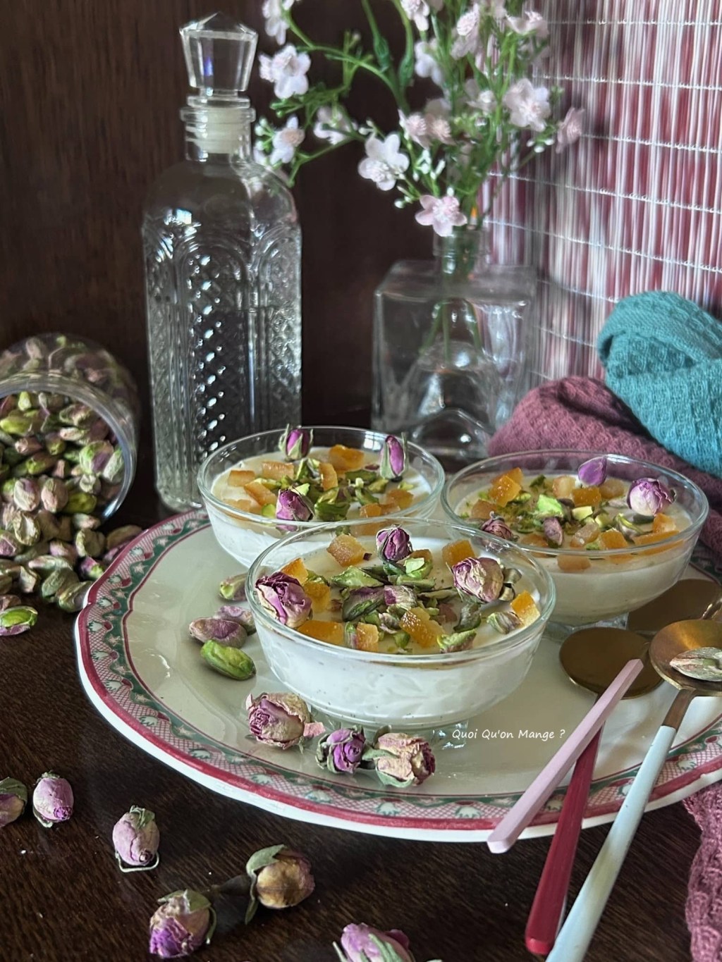 Panna Cotta  au bon goût de Fleur d'Oranger
[à déguster de toute urgence]