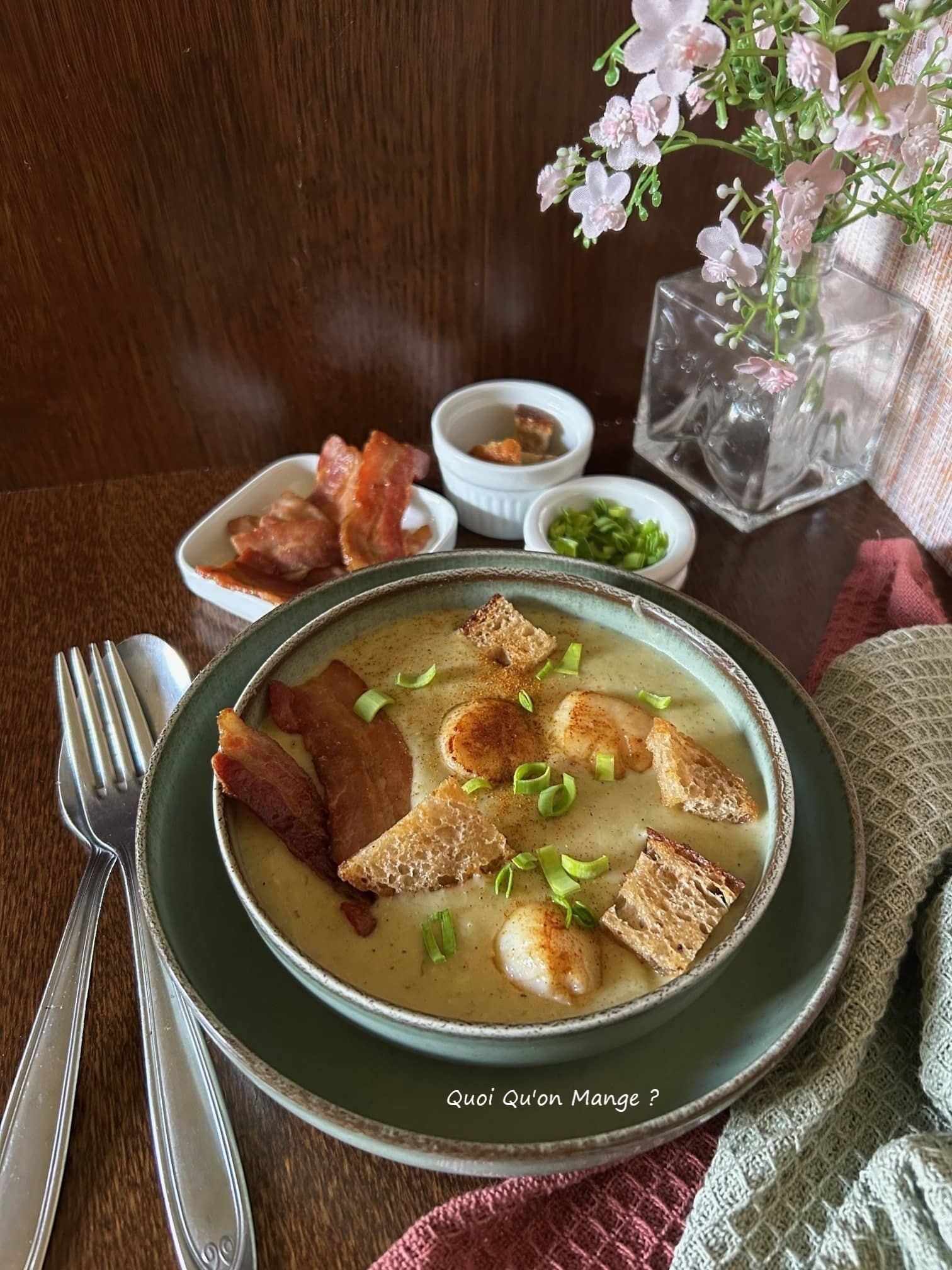 Chaudrée de Pommes de Terre – Noix de Saint&nbsp;Jacques