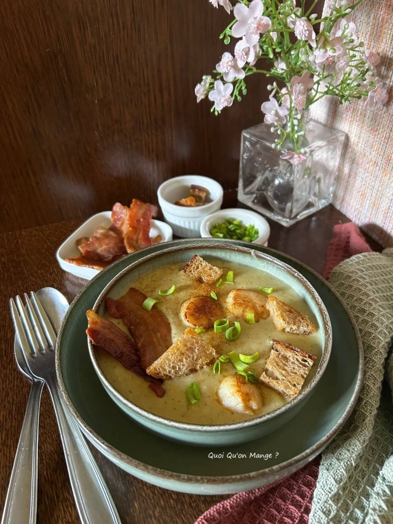 Chaudrée de Pommes de Terre & Noix de Saint Jacques