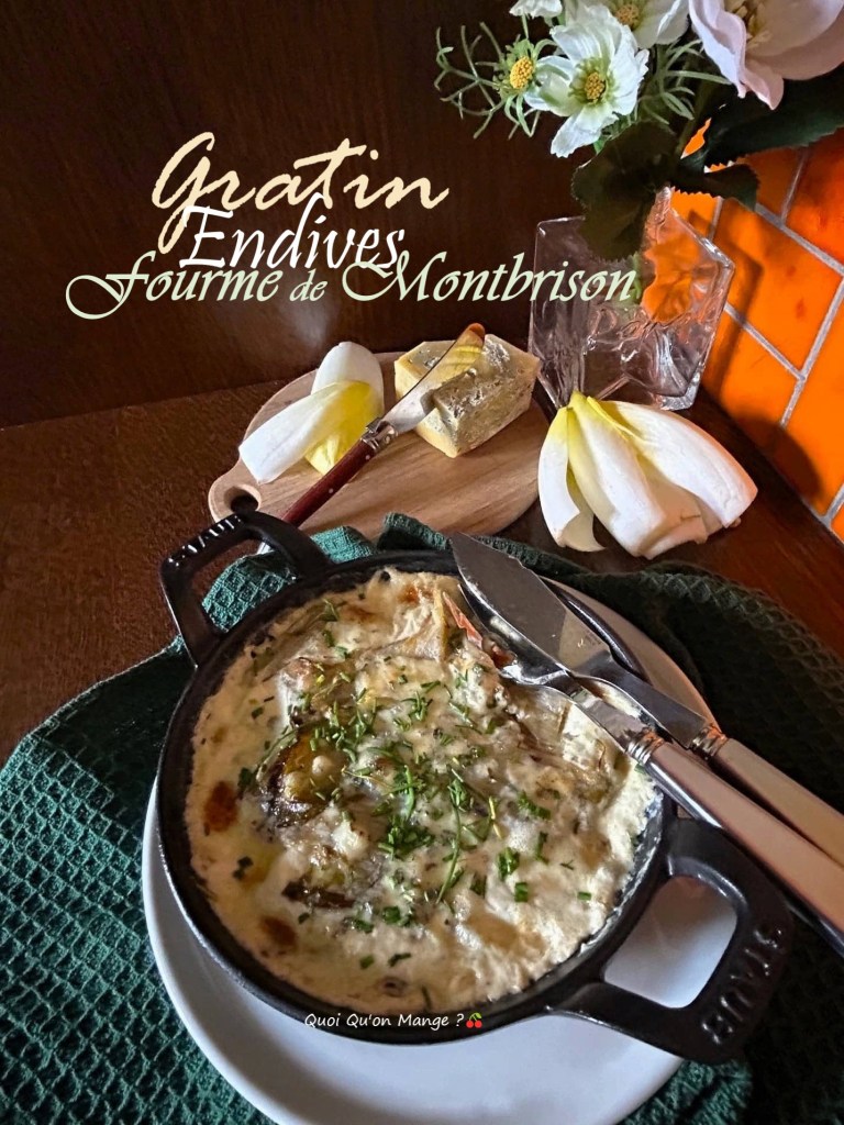 Gratin d'Endives à la Fourme de Montbrison