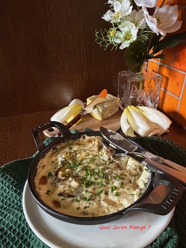 Gratin d'Endives à la Fourme de Montbrison