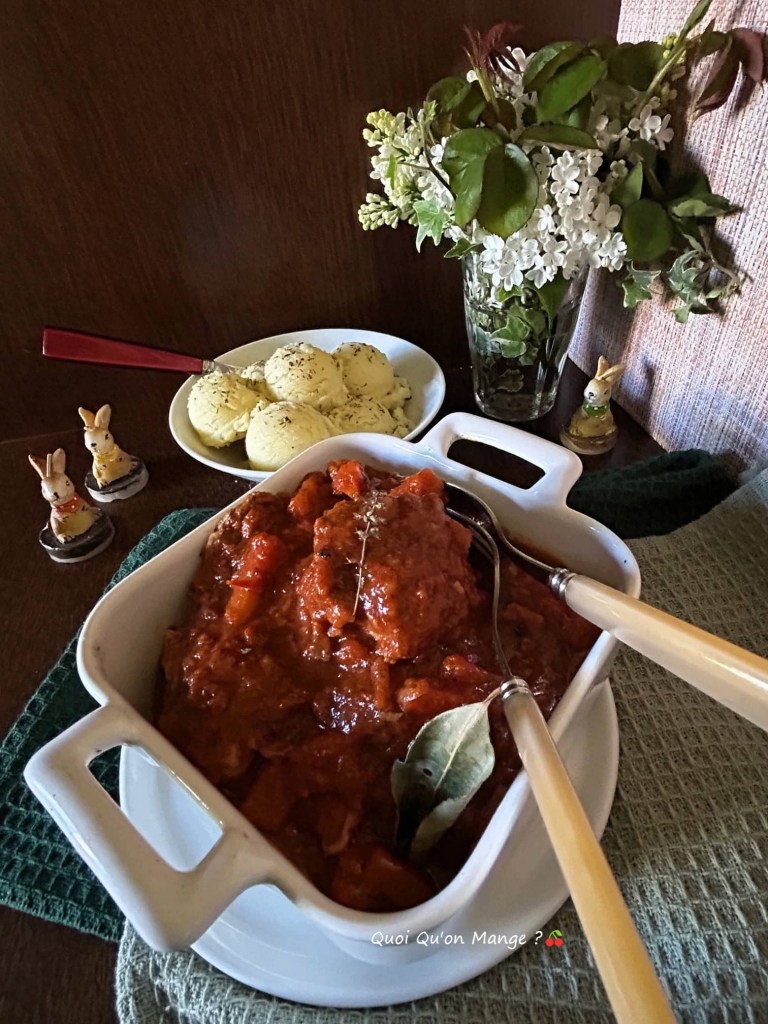 Sauté d'Agneau aux Tomates - Recette de Paul Bocuse