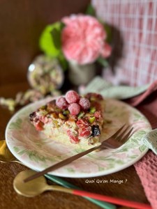 Clafoutis Griottes et Pistaches | Recette de Ch. Felder
