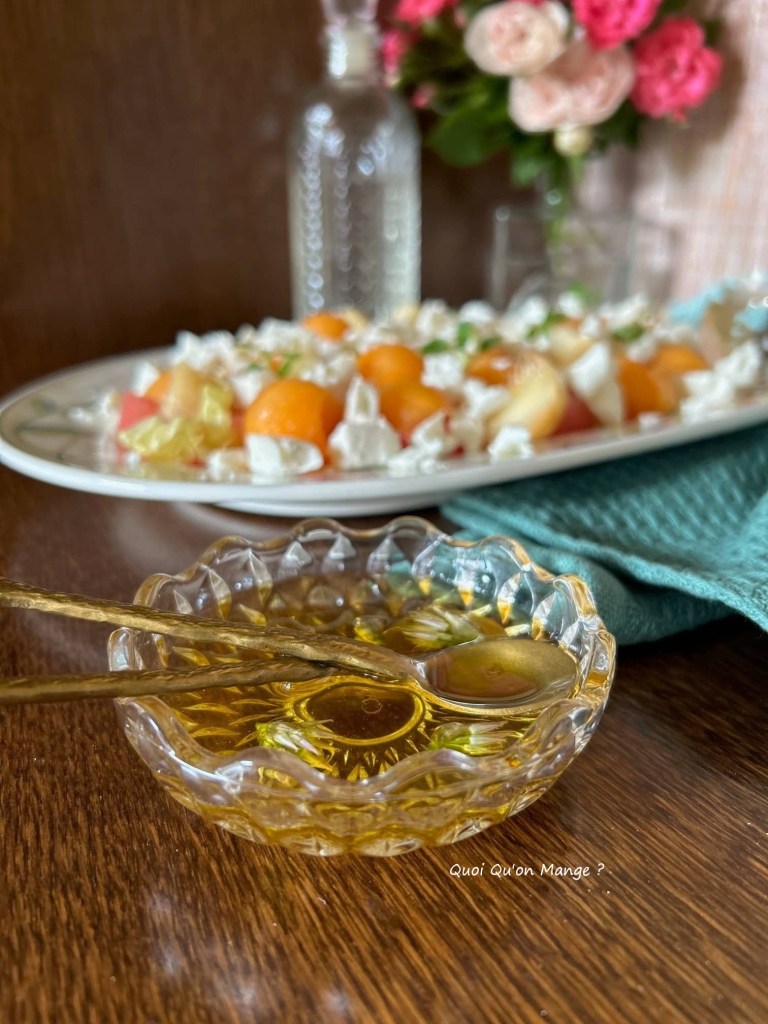 Salade Fraîcheur - Vinaigrette Fleur d'Oranger de Yotam Ottolenghi