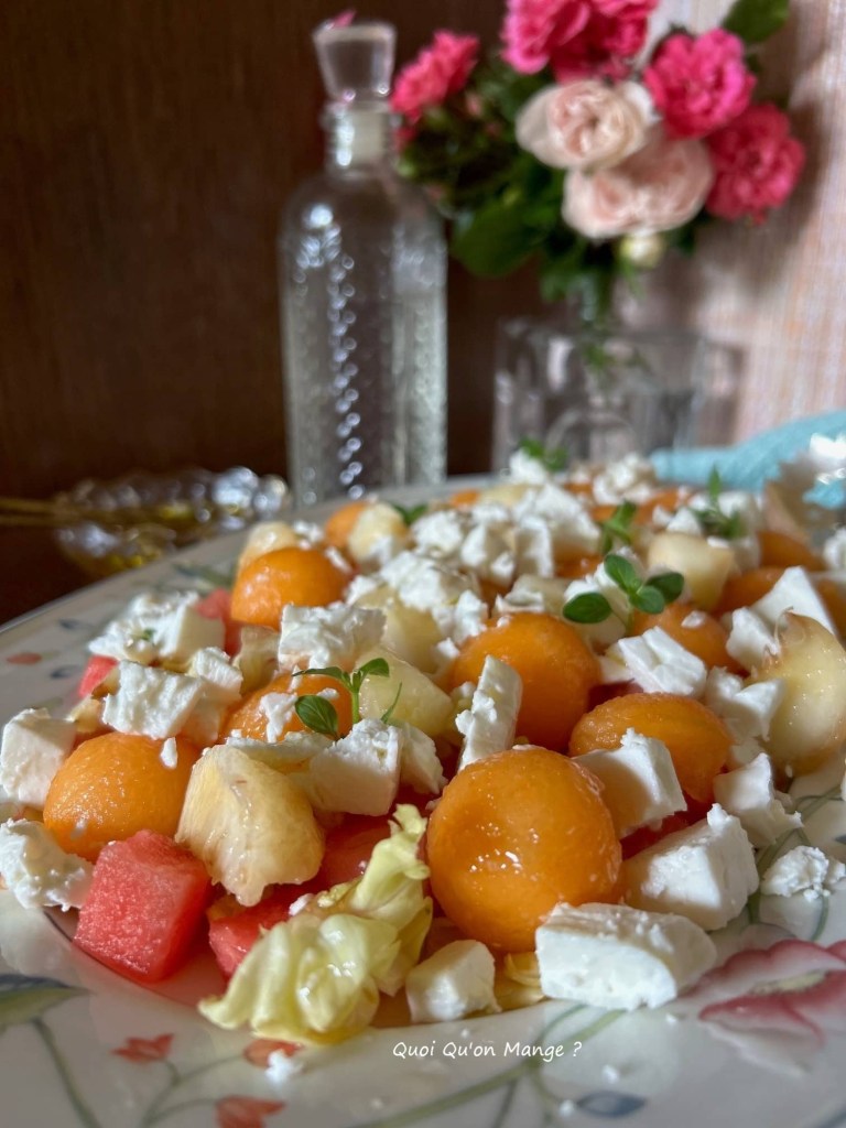 Salade Fraîcheur - Vinaigrette Fleur d'Oranger de Yotam Ottolenghi