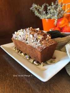 Cake Abricots, Dattes et Pistaches