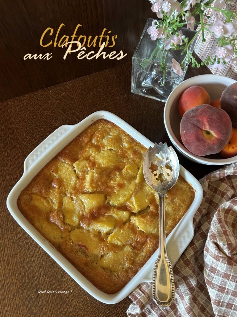 Clafoutis aux Pêches