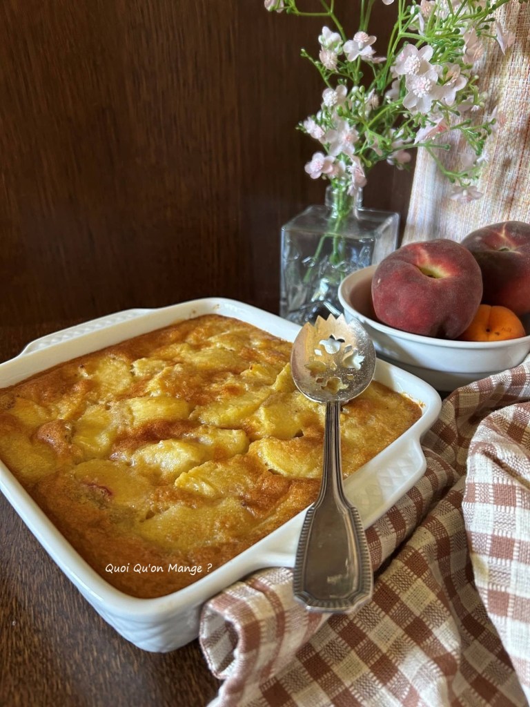 Clafoutis aux Pêches