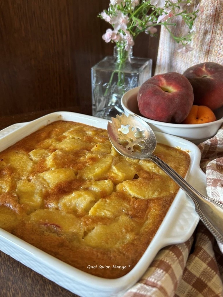 Clafoutis aux Pêches