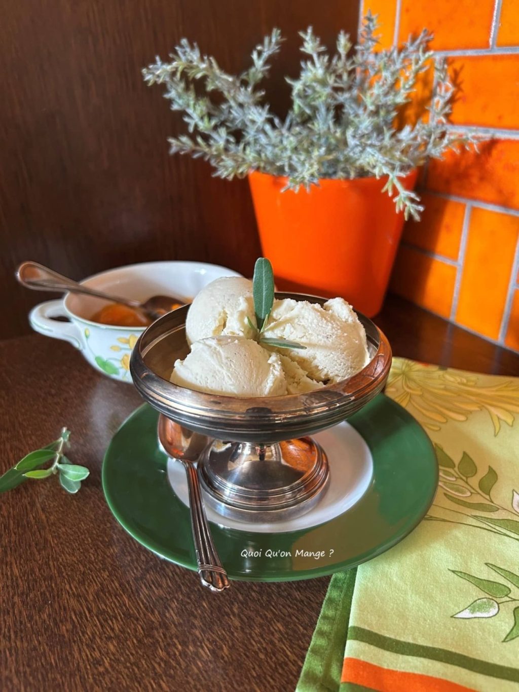 Glace Huile d&rsquo;Olive | Recette de Ch.&nbsp;Felder