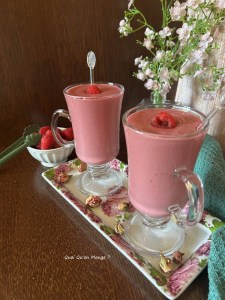 Lassi Framboises à la&nbsp;Rose