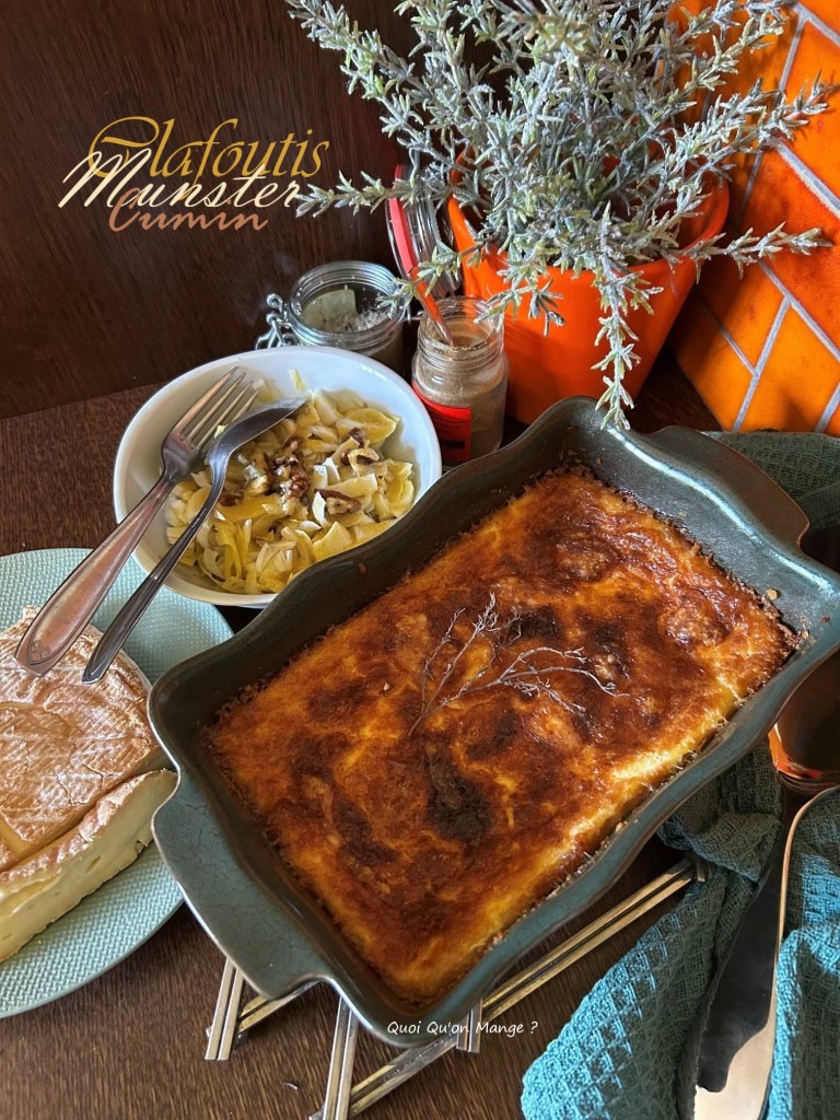 Clafoutis Munster & Cumin