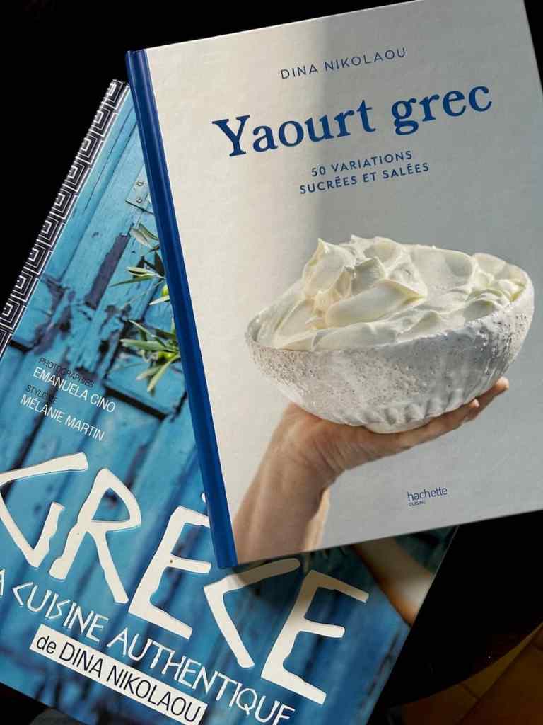 Livre Youart Grec, 50 variateions sucrées et salées de Dina Nikolaou